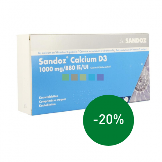 Apotheek Du Faux: SANDOZ Calcium D3