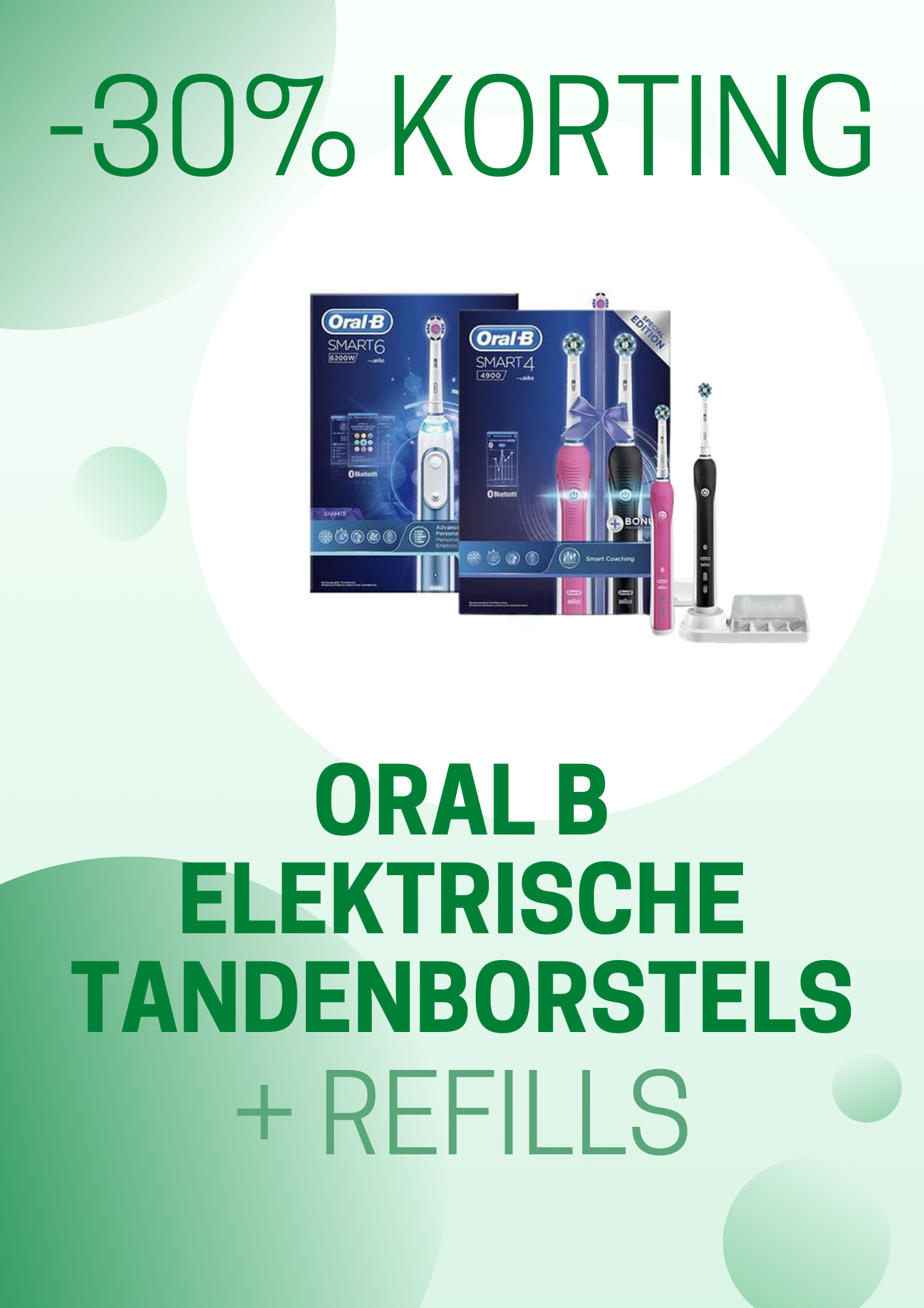 Promotie Oral B Elektrische tandenborstels